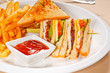 triple decker club sandwich triple decker club sandwich