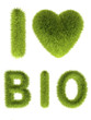 Illustrazione: green grass heart green grass heart