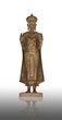 Ancient standing Buddha image Ancient standing Buddha image