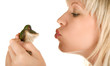 Photo: Girl and Frog Girl and Frog