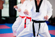 Kampfsport Training im Fitnessstudio