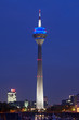 Foto: Düsseldorf Medienhafen bei Nacht Düsseldorf Medienhafen bei Nacht