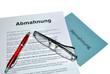 Abmahnung  #110123-004