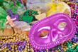 mardi gras cake