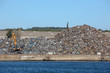 Crane and scrapyard