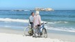 Man and woman looking at the horizon