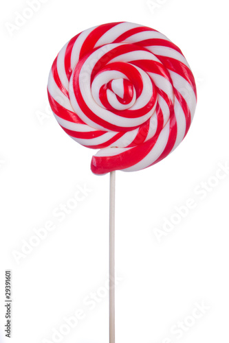 Photo: Lovely lollipop on white Lovely lollipop on white