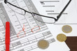 Financials - money and charts