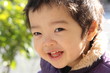 笑顔の子供　男の子