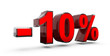 Réduction moins 10 %
