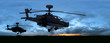 us kampfhubschrauber sunset