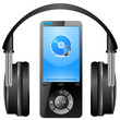 MP3-Player mit Kopfhörer