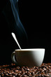 hot morning coffee