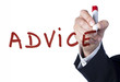 focus sur le terme advice conseils