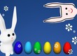 Frohe Ostern mit dem lustigen Küken