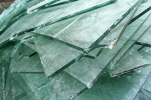 Foto: Glasbruch Glasbruch