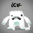 ice monster vector cartoon ice monster vector cartoon