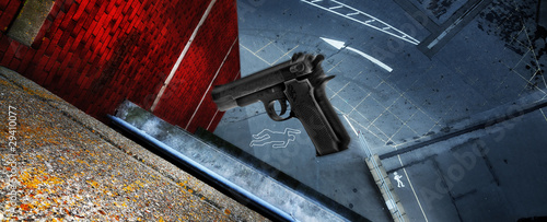 Photo: Murder scene Murder scene