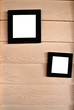 Empty picture frame.