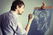 easel