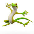 gecko cartoon freestyle breack dance jump gecko cartoon freestyle breack dance jump