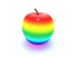 Rainbow apple