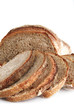 Photo: bread slices on white bread slices on white