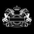 Vintage royal shield