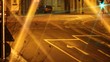Video Strassenkreuzung Nacht 4 Video Strassenkreuzung Nacht 4
