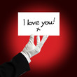 I love you