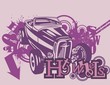 Grunge Automotive Background Grunge Automotive Background