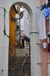 Escalier torteux dans l'Alfama à Lisbonne, Portugal Escalier torteux dans l'Alfama à Lisbonne, Portugal