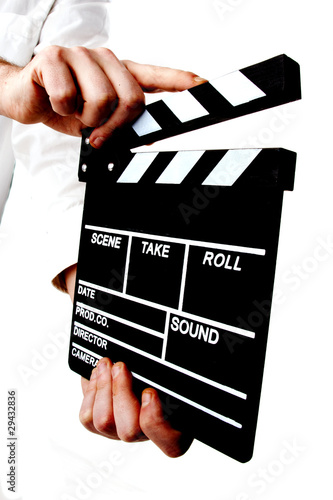 Photo: Movie clapper Movie clapper