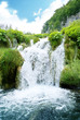 waterfall in deep forest