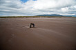 Steinformation am Strand