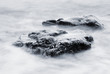 cool rocks isolated into the fog cool rocks isolated into the fog