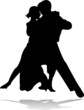 dance silhouette 1 - vector dance silhouette 1 - vector
