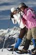 Foto: Schneeschuhwanderer in den schweizer Alpen Schneeschuhwanderer in den schweizer Alpen
