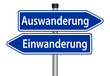 Aus- und Einwanderung