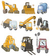 cartoon truck icon