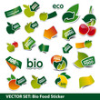 Vector Set: Bio Buttons Vector Set: Bio Buttons