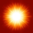 A bright exploding burst. EPS 8