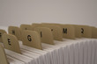 Alphabetic organizer