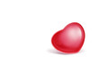 Pink love heart