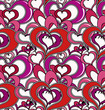 Vector: hearts pattern hearts pattern