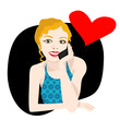 Vektor: love call love call
