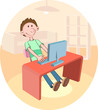 computer desk