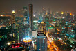 Bangkok skyline.