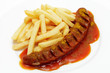 Currywurst mit Pommes frites