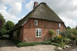 Reetgedecktes Friesenhaus